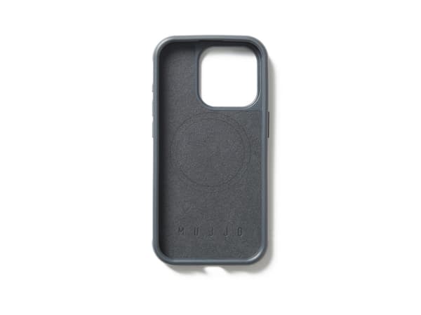 Troubadour Goods Limited Mujjo Shield Case - etui do iPhone 15 Pro kompatybilne z MagSafe (steel blue)