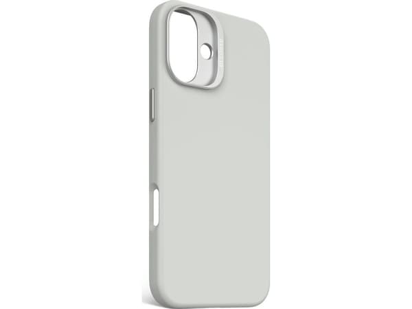 Dekodet dekodet antimikrobielt silikonbakdeksel - MagSafe-kompatibelt silikonbeskyttelsesdeksel for iPhone 16 Plus (steingrå)