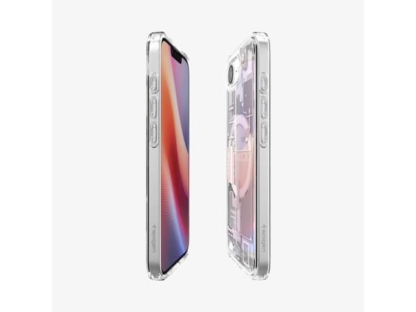 Spigen Ultra Hybrid Zero One (MagFit), Omslag, Apple, iPhone 16e, 15,5 cm (6.1"), Vit