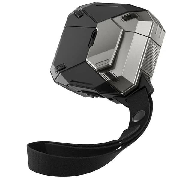AirPods 4 Supcase Matrix-skal med magnetisk laddning - Svart