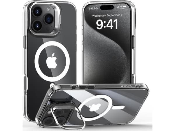 Tech-Protect TECH-PROTECT MAGSTAND MAGSAFE IPHONE 16 PRO MAX CLEAR