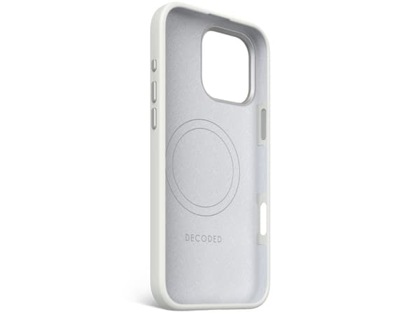 Decoded D25IPO16PMBCST9SY, Omslag, Apple, iPhone 16 Pro Max, 17,5 cm (6.9"), Grå