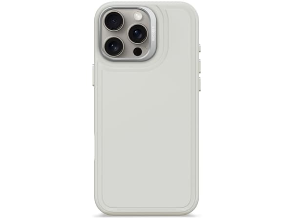 Decoded D25IPO16PMBCST9SY, Omslag, Apple, iPhone 16 Pro Max, 17,5 cm (6.9"), Grå