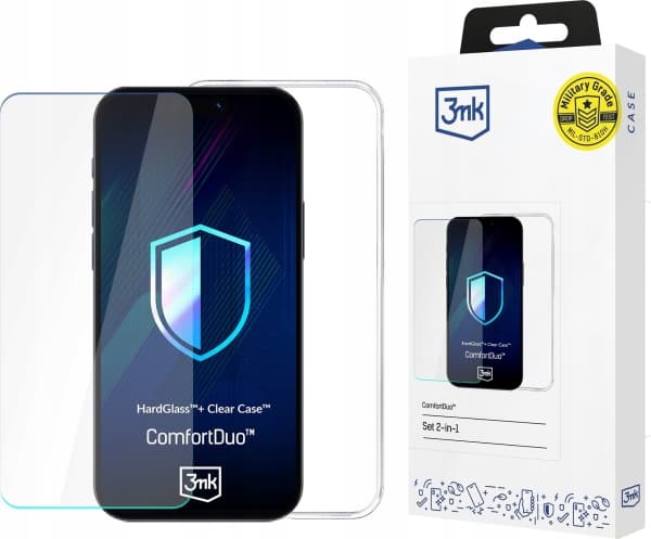 3MK Comfort Duo Kit for Samsung Galaxy A36/A56 Gjennomsiktig