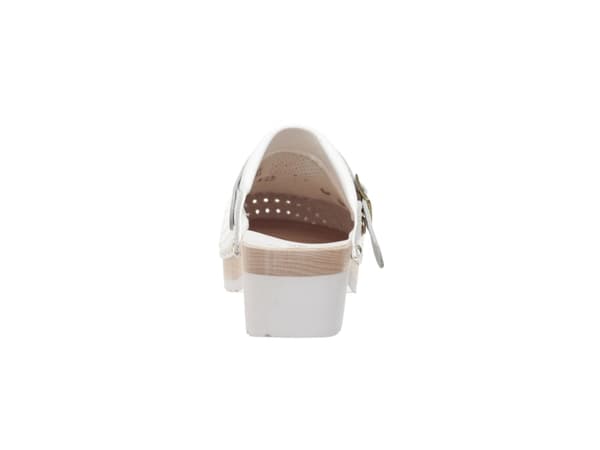 Scholl Clog supercomfort, Tøfler, Hunkjønn, Voksen, Hvit, Monokromatisk, 4,5 cm