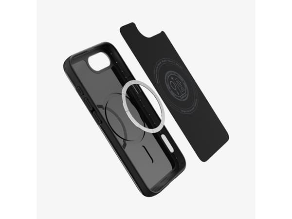 Spigen Thin Fit (MagFit), Omslag, Apple, iPhone 16e, 15,5 cm (6.1"), Svart