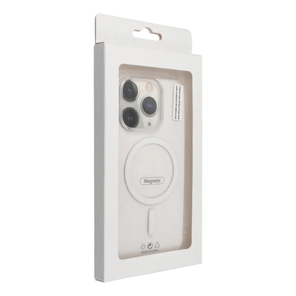 iPhone 13 Mini Mobilskal MagSafe Drop Glue - Vit