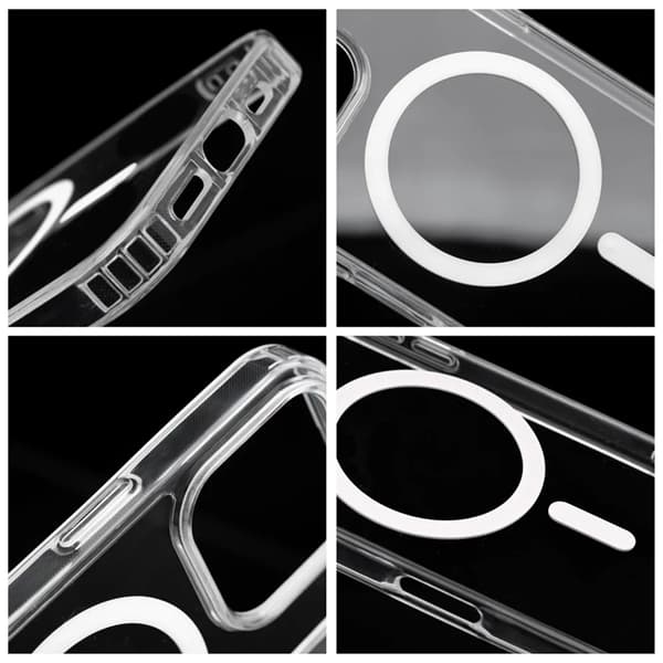 iPhone 13 Mini Mobilskal MagSafe Drop Glue - Vit