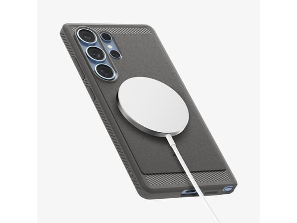 Spigen Rugged Armor, Etui, Samsung, Galaxy S25 Ultra, 17,5 cm (6.9"), Grå