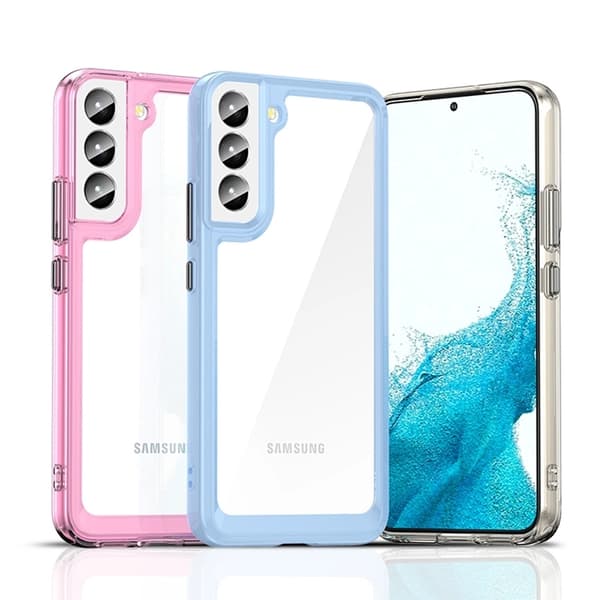 Galaxy S22 Plus Mobilskal Outer Space - Transparent