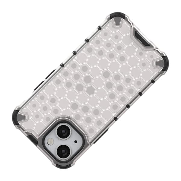 iPhone 13 mini Mobilskal Honeycomb Armor - Vit