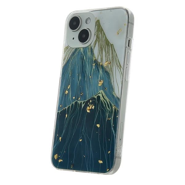 Galaxy A14 5G/4G Mobilskal Guld Glam - Mountain