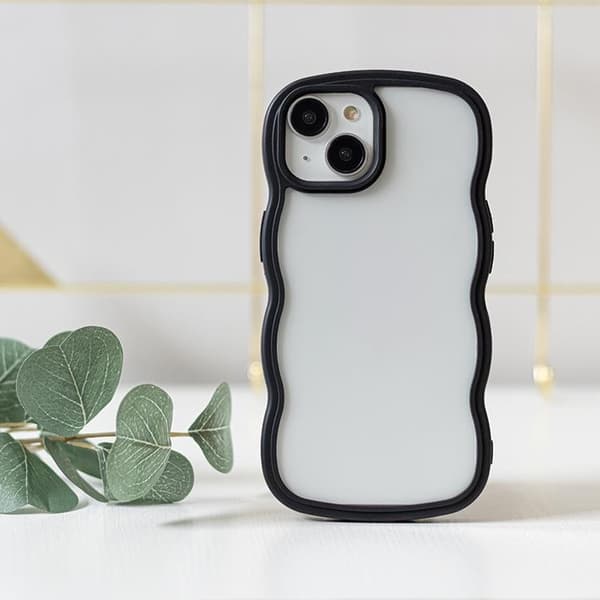 iPhone 11 Mobilskal Wave - Svart