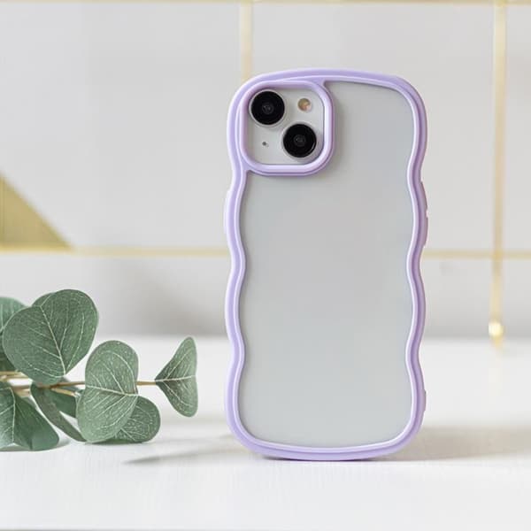 iPhone 7/8/SE (2020/2022) Mobilskal Wave - Lila