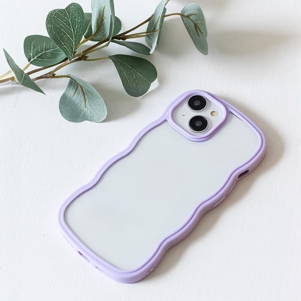 iPhone 7/8/SE (2020/2022) Mobilskal Wave - Lila