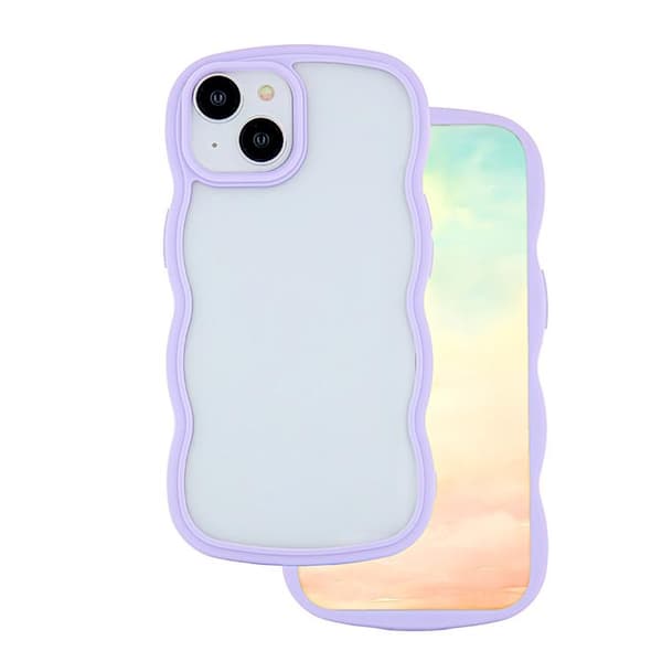 iPhone 7/8/SE (2020/2022) Mobilskal Wave - Lila