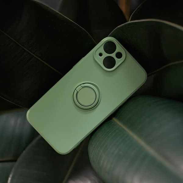 iPhone 15 Pro Mobilskal Finger Grip - Mintgrön