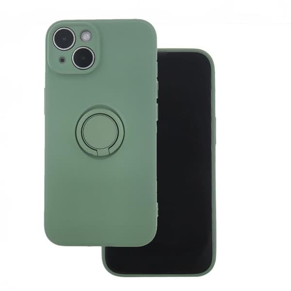 iPhone 15 Pro Mobilskal Finger Grip - Mintgrön