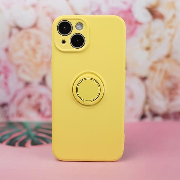Xiaomi Redmi Note 13 4G Mobilskal Finger Grip - Gul