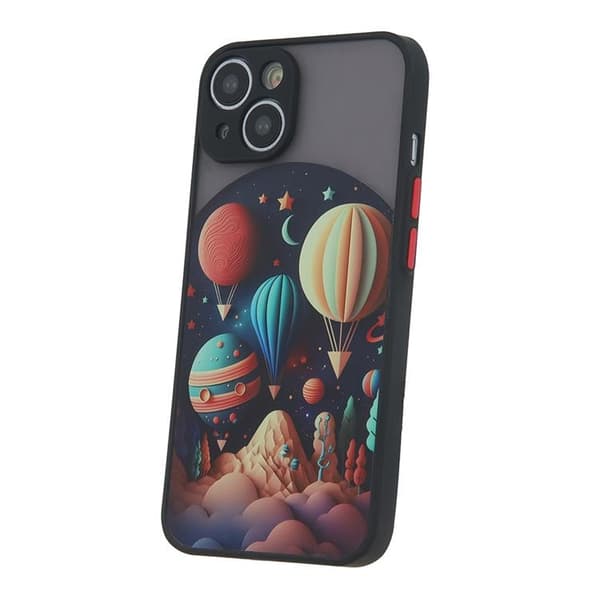 Galaxy A54 5G Mobilskal Ultra Trendy Travel - Svart