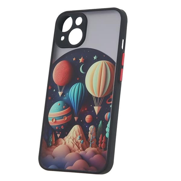 Galaxy A54 5G Mobilskal Ultra Trendy Travel - Svart