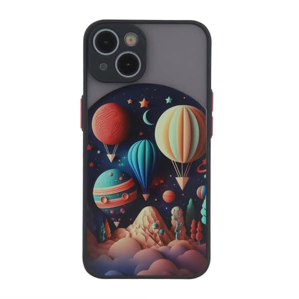 Galaxy S23 Mobilskal Ultra Trendy Travel - Svart