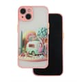 Miniatyrbild 1 av 7: iPhone 14 Pro Mobilskal Ultra Trendy Travel - Rosa