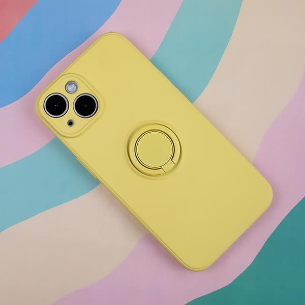 Xiaomi Redmi Note 13 Pro 4G Mobilskal Finger Grip - Gul