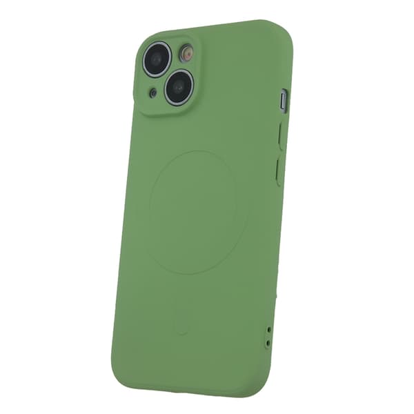 iPhone 15 Pro Max Mobilskal Magsafe Simple Color - Ljusgrön