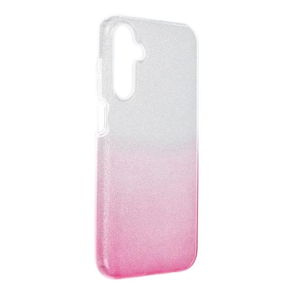 Galaxy A55 5G Mobilskal Shining - Transparent Rosa
