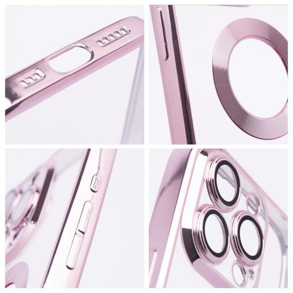iPhone 15 Pro Max Mobilskal Glam - Rosa