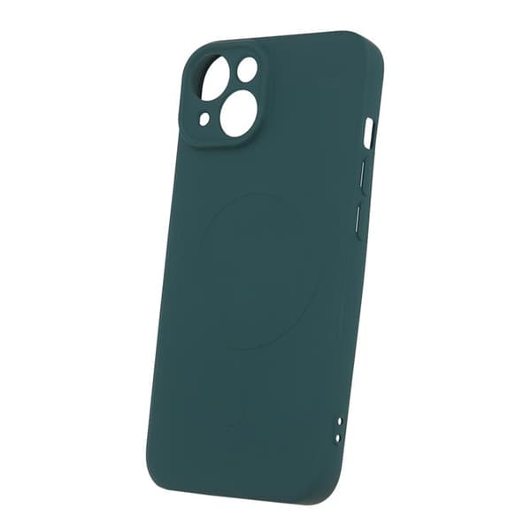 iPhone 11 Mobilskal MagSafe Simple Color - Mörkgrön