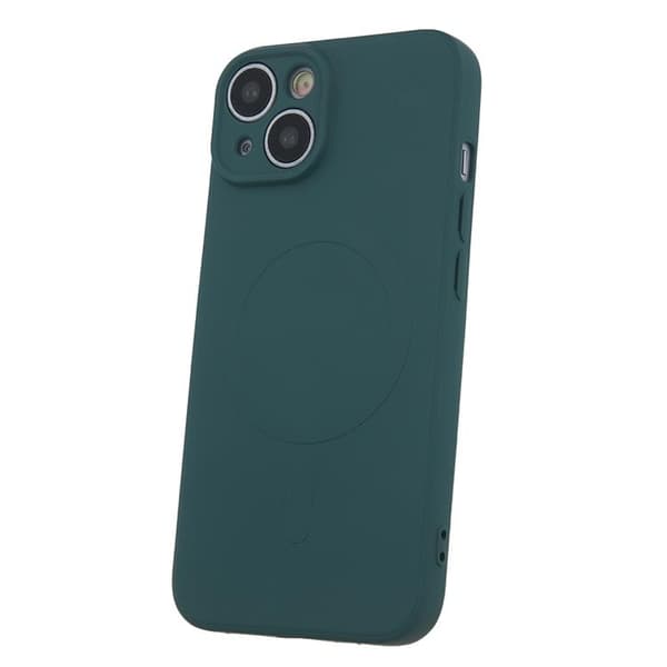 iPhone 11 Mobilskal MagSafe Simple Color - Mörkgrön
