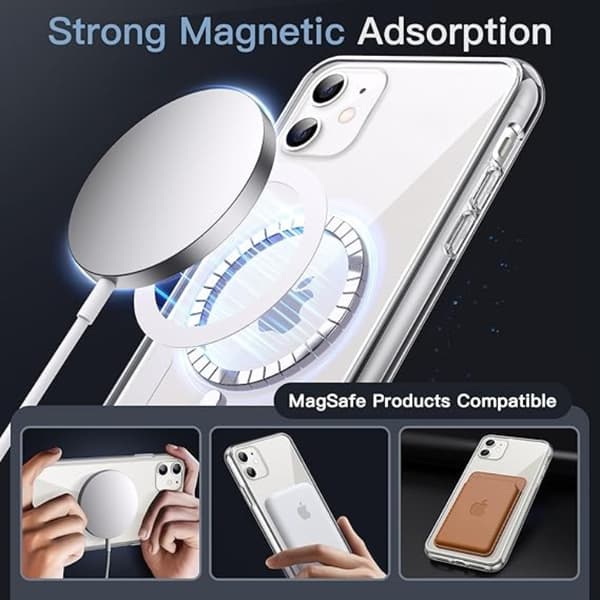 iPhone 11 Mobilskal Magsafe - Transparent
