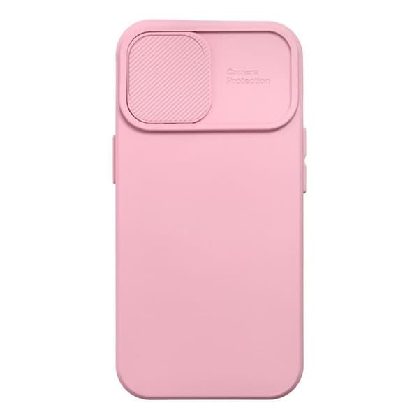 iPhone 15 Plus Mobilskal Slide - Ljusrosa