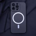 Miniatyrbild 3 av 7: iPhone 12 Mobilskal MagSafe Silikon - Svart