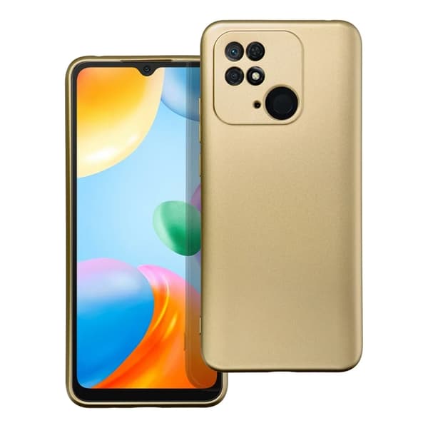 Xiaomi Redmi 10C Mobilskal Metallic - Guld