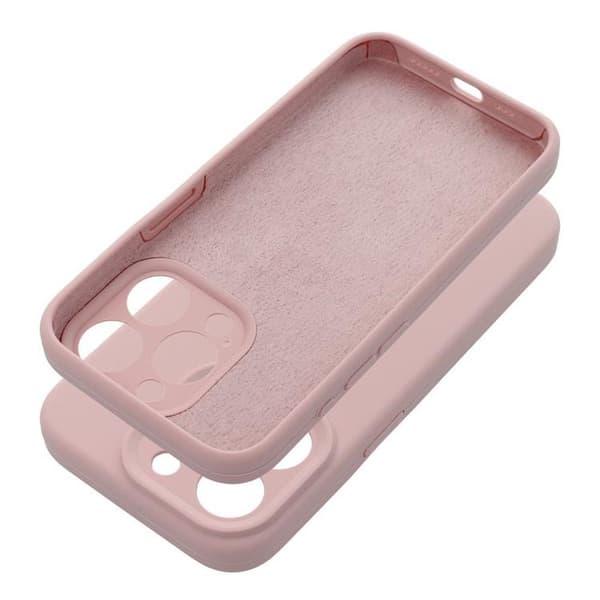 iPhone 12 Mobilskal Silikon 2mm - Sand Rosa