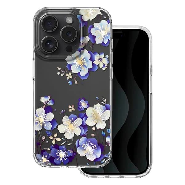 iPhone 14 Pro Max Mobilskal IMD Print - Floral
