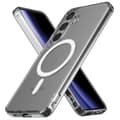 Miniatyrbild 2 av 2: Mercury Galaxy S24 Mobilskal MagSafe Jelhard - Transparent