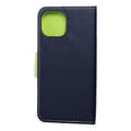 Miniatyrbild 2 av 5: iPhone 15 Plånboksfodral Fancy - Navy/Lime