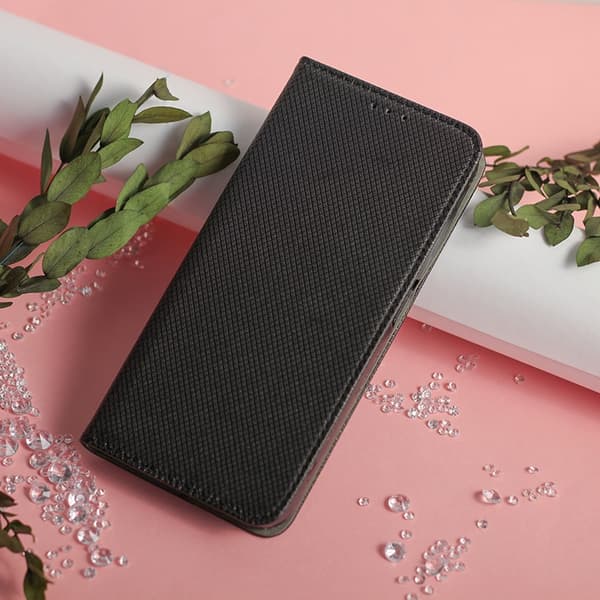 Galaxy A20e Plånboksfodral Smart Magnet - Svart