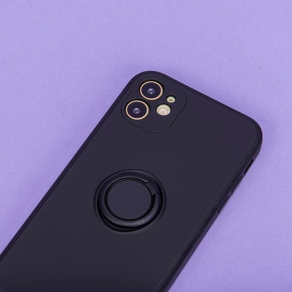 Xiaomi Redmi Note 9 Mobilskal Finger Grip - Svart