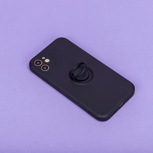 Xiaomi Redmi Note 9 Mobilskal Finger Grip - Svart