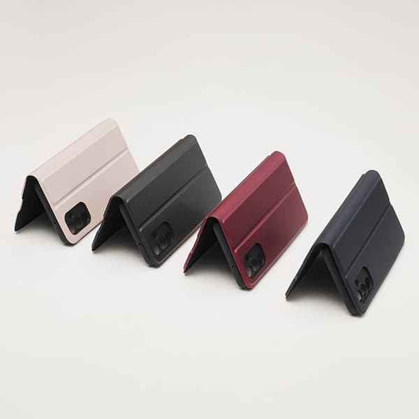 Galaxy A54 5G Plånboksfodral Smart Soft - Vinröd