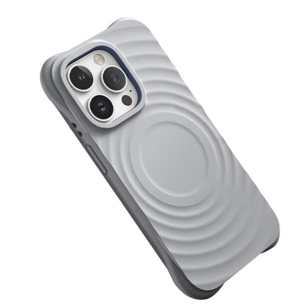 iPhone 12/12 Pro Mobilskal Magsafe Circle - Grå