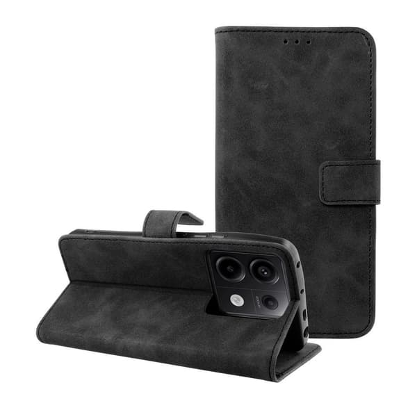 Xiaomi Redmi Note 13 Pro 5G Plånboksfodral Tender - Svart