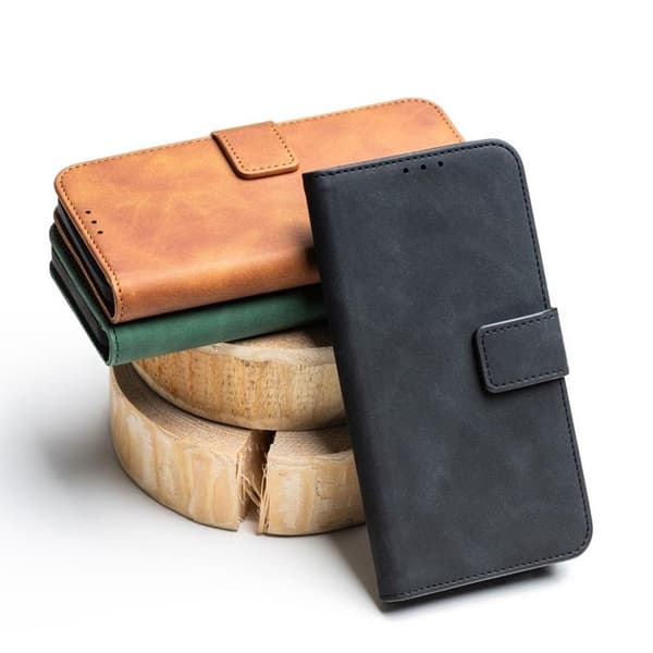 Xiaomi Redmi Note 13 Pro Plus Plånboksfodral Tender - Brun