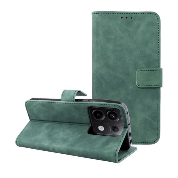 Xiaomi Redmi Note 13 Pro 5G Plånboksfodral Tender - Grön