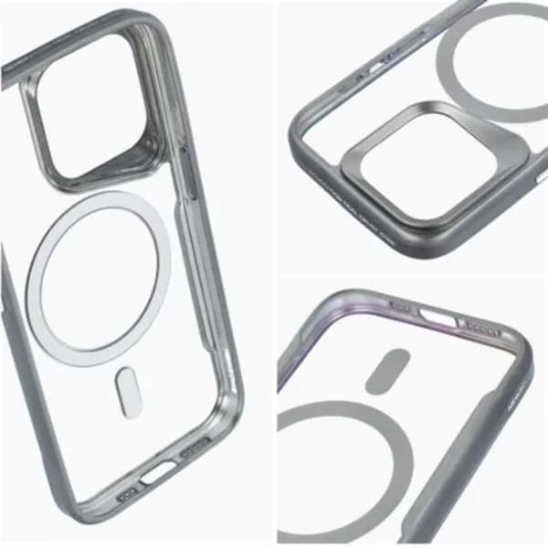iPhone 14 Pro Mobilskal Magsafe Ergofiit NewZone - Grå